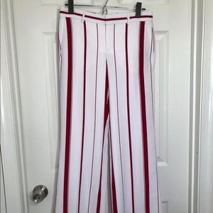 Banana Republic Blake Fit Striped Wide Leg Pant